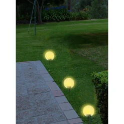 Lumineo Prikspot - Solar - Glazen Bol - 19 Cm -Winkel Voor Woonverlichting 1000046138 0102