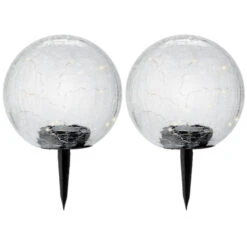 Lumineo Prikspot - Solar - Glazen Bol - 19 Cm -Winkel Voor Woonverlichting 1000046138 0103
