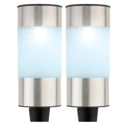 Lumineo Prikspot - Solar - Zilverkleurig - 14 Cm -Winkel Voor Woonverlichting 1000046139 0102