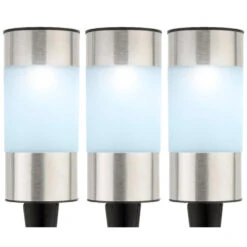 Lumineo Prikspot - Solar - Zilverkleurig - 14 Cm -Winkel Voor Woonverlichting 1000046139 0103