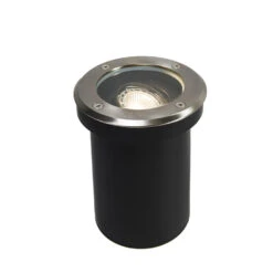 QAZQA Set Van 6 Moderne Buiten Grondspot RVS IP65 - Delux -Winkel Voor Woonverlichting 1000046341 0101