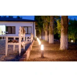 Lucide KIBO Sokkellamp - Mat Chroom -Winkel Voor Woonverlichting 1000046863 0101