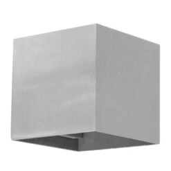 Steinhauer Buitenlamp Boxx - 2 Lichts - 10x9.8 Cm - Mat Chroom -Winkel Voor Woonverlichting 1000046865 0102