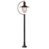 Lucide ARUBA - Lantaarnpaal Buiten - 1xE27 - IP44 - Roest Bruin -Winkel Voor Woonverlichting 1000046880