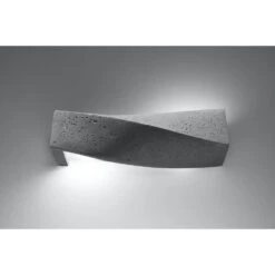 Sollux Wandlamp Sigma - 2 Lichts - 14 X10 Cm - Grijs -Winkel Voor Woonverlichting 1000047795 0102