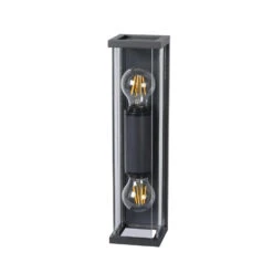 Lucide CLAIRE Wandlamp - Antraciet -Winkel Voor Woonverlichting 1000047836 0102