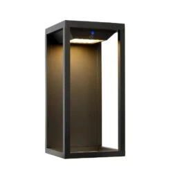 Lucide TENSO SOLAR Wandlamp - Antraciet