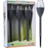 Pro Garden Prikspotjes - 3 Stuks - Zwart - Solar - LED - 31 Cm -Winkel Voor Woonverlichting 1000049304