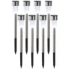 Tuinverlichting Prikspotjes - 8 Stuks - Solar - 36 Cm -Winkel Voor Woonverlichting 1000049305