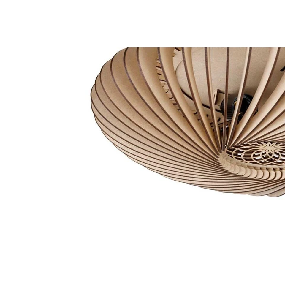 Blij Design Plafondlamp Swan - 2 Lichts - 48 X13 Cm - Beige 5 Blij Design Plafondlamp Swan - 2 Lichts - 48 X13 Cm - Beige - Afbeelding 3