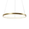 Ring Hanglamp Elaine Metaal Goud 1 Cirkel - 50x50x150 Cm - Metaal - Goudkleurig -Winkel Voor Woonverlichting 1000056587
