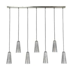 Hoyz - Hanglamp 7L Kegel Stone - Stone Glas -Winkel Voor Woonverlichting 1000057777 0101