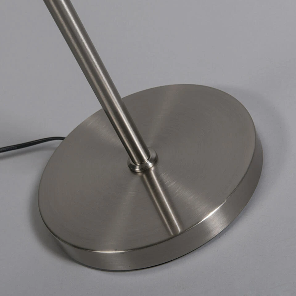 QAZQA Moderne Vloerlamp Wit Rond - VT 1 6 QAZQA Moderne Vloerlamp Wit Rond - VT 1 - Afbeelding 4