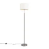 QAZQA Moderne Vloerlamp Wit Rond - VT 1 -Winkel Voor Woonverlichting 1000061853