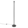QAZQA Moderne Vloerlamp Zwart Zonder Kap - Simplo -Winkel Voor Woonverlichting 1000061876