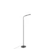 QAZQA Design Vloerlamp Zwart Incl. LED Met Touch Dimmer - Palka -Winkel Voor Woonverlichting 1000061893