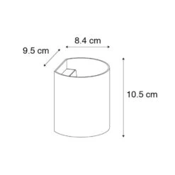 QAZQA Moderne Wandlamp Zwart Met Messing - Sabbio -Winkel Voor Woonverlichting 1000061926 0102