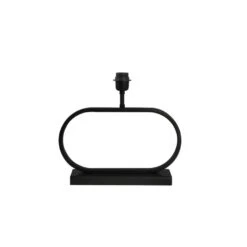 Lampvoet Jamiro - Zwart - 37x13x29cm -Winkel Voor Woonverlichting 1000064776 0110