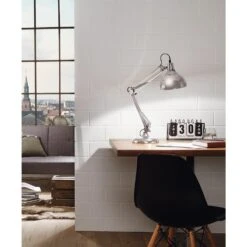 EGLO Borgillio Tafellamp - E27 - 71 Cm - Grijs 9 EGLO Borgillio Tafellamp - E27 - 71 Cm - Grijs -Winkel Voor Woonverlichting 1000067518 0104