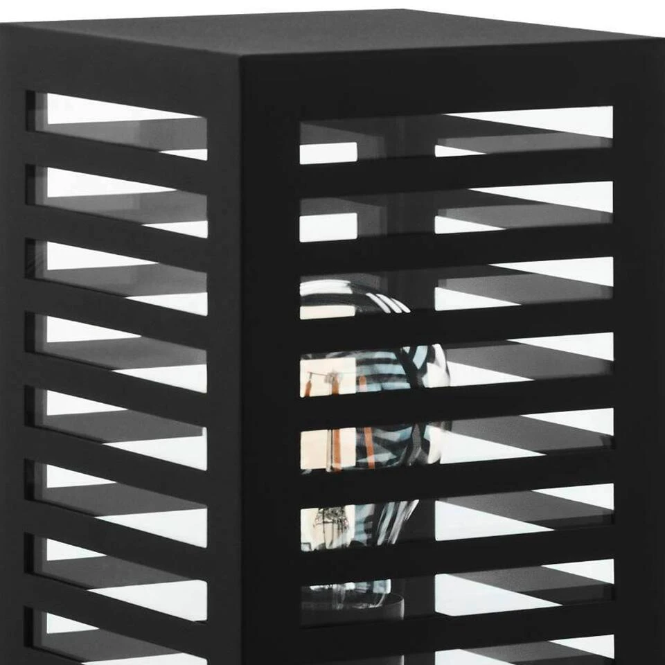 EGLO Alamonte 3 Sokkellamp Buiten - E27 - 45 cm - Zwart 5 EGLO Alamonte 3 Sokkellamp Buiten - E27 - 45 cm - Zwart - Afbeelding 3