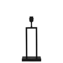 Tafellamp Shiva/Velours - Zwart/Blauw - Ø30x62cm -Winkel Voor Woonverlichting 1000069642 0101