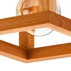 EGLO Blackcrown 1 Plafondlamp - E27 - 20 Cm - Zwart/Bruin 8 EGLO Blackcrown 1 Plafondlamp - E27 - 20 Cm - Zwart/Bruin -Winkel Voor Woonverlichting 1000069700 0101