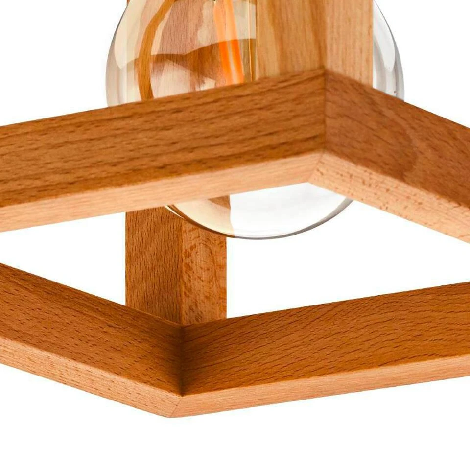 EGLO Blackcrown 1 Plafondlamp - E27 - 20 Cm - Zwart/Bruin 5 EGLO Blackcrown 1 Plafondlamp - E27 - 20 Cm - Zwart/Bruin - Afbeelding 3