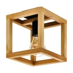 EGLO Blackcrown 1 Plafondlamp - E27 - 20 Cm - Zwart/Bruin