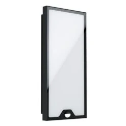 EGLO Casazza Wandlamp Buiten - Sensor - LED - 42 cm - Sensor - Zwart