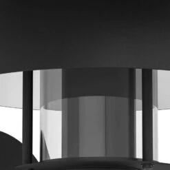 EGLO Chiappera Wandlamp Buiten - E27 - 22,5 cm - Zwart/Wit -Winkel Voor Woonverlichting 1000070109 0101