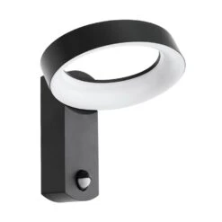 EGLO Pernate Wandlamp Voor buiten - sensor - LED - IP44 - Antraciet