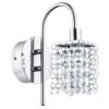 EGLO Batholino Almonte - Wandlamp - 1 Lichts - Chroom - Helder -Winkel Voor Woonverlichting 1000070447