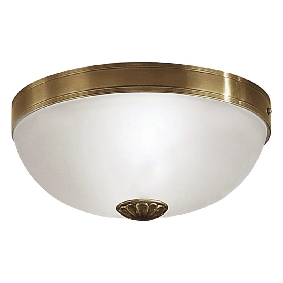EGLO Imperial - Plafondlamp - 2 Lichts - Ø310mm. - Brons - Wit 3 EGLO Imperial - Plafondlamp - 2 Lichts - Ø310mm. - Brons - Wit