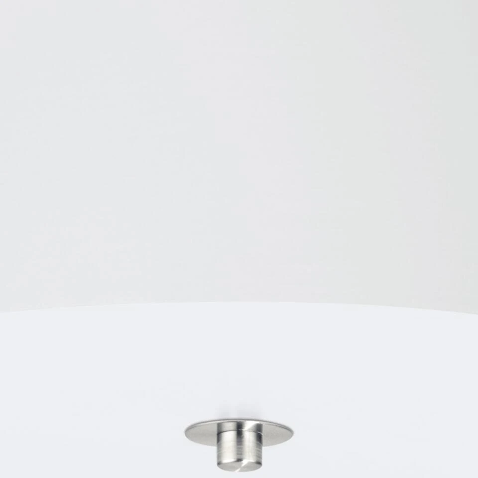 EGLO Pasteri - Plafondlamp - 3 Lichts - ø475 mm. - Nikkel-Mat - Wit 5 EGLO Pasteri - Plafondlamp - 3 Lichts - ø475 mm. - Nikkel-Mat - Wit - Afbeelding 3