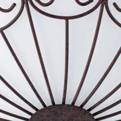 EGLO Colti Plafondlamp - E27 - Ø 35 cm - Antiek-Bruin/Wit gelakt -Winkel Voor Woonverlichting 1000070593 0102