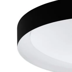 EGLO Laurito Plafondlamp - LED - Ø 49 cm - Wit/Zwart - Dimbaar -Winkel Voor Woonverlichting 1000072097 0102
