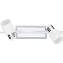 EGLO Davida - Plafondspots - 4 Lichts - Chroom, Wit 8 EGLO Davida - Plafondspots - 4 Lichts - Chroom, Wit -Winkel Voor Woonverlichting 1000072227 0102