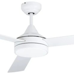 EGLO Sesimbra Plafondlamp met ventilator - 132cm - Wit - Dimbaar 8 EGLO Sesimbra Plafondlamp met ventilator - 132cm - Wit - Dimbaar -Winkel Voor Woonverlichting 1000072262 0102