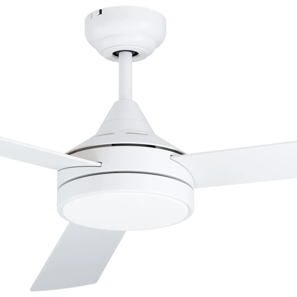 EGLO Sesimbra Plafondlamp met ventilator - 132cm - Wit - Dimbaar 5 EGLO Sesimbra Plafondlamp met ventilator - 132cm - Wit - Dimbaar - Afbeelding 3