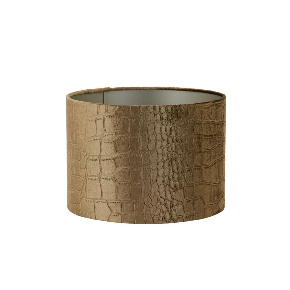 Cilinder Lampenkap Praya - Bruin - Ø30x21cm 3 Cilinder Lampenkap Praya - Bruin - Ø30x21cm