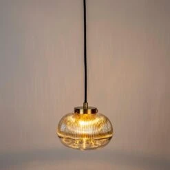 Puur Risön Hanglamp Round - Glas - Multikleur -Winkel Voor Woonverlichting 1000074819 0101