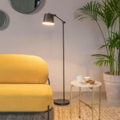 Puur Ystad Vloerlamp - Metaal - Zwart -Winkel Voor Woonverlichting 1000074860 0101