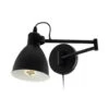 EGLO San Peri Wandlamp - E27 - 30 cm - Zwart -Winkel Voor Woonverlichting 1000076826