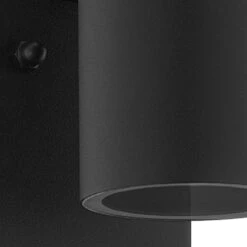 EGLO Riga 5 Wandlamp Buiten - Sensor - GU10 - 16,5 cm - Sensor - Zwart -Winkel Voor Woonverlichting 1000076827 0102