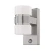 EGLO Atollari - Buitenverlichting - IP44 - Wandlamp - RVS - Wit