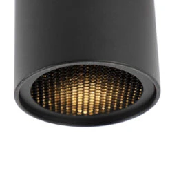 QAZQA Design Spot Zwart - Tubo Honey -Winkel Voor Woonverlichting 1000078710 0101