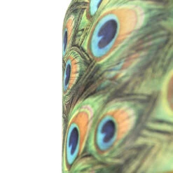 QAZQA Velours Lampenkap Pauw Dessin 35/35/20 Met Gouden Binnenkant -Winkel Voor Woonverlichting 1000078796 0101