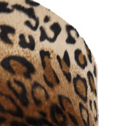 QAZQA Velours Lampenkap Luipaard Dessin 35/35/20 Gouden Binnenkant -Winkel Voor Woonverlichting 1000078811 0103