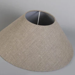 QAZQA Linnen Lampenkap Grijs 40/15/16 -Winkel Voor Woonverlichting 1000078814 0103