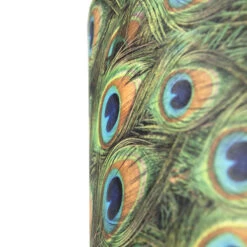 QAZQA Velours Lampenkap Pauw Dessin 50/50/25 Met Gouden Binnenkant -Winkel Voor Woonverlichting 1000078822 0101